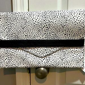 Thirty-One Dainty Black & White Speckled Laptop/Tablet Sleeve Case